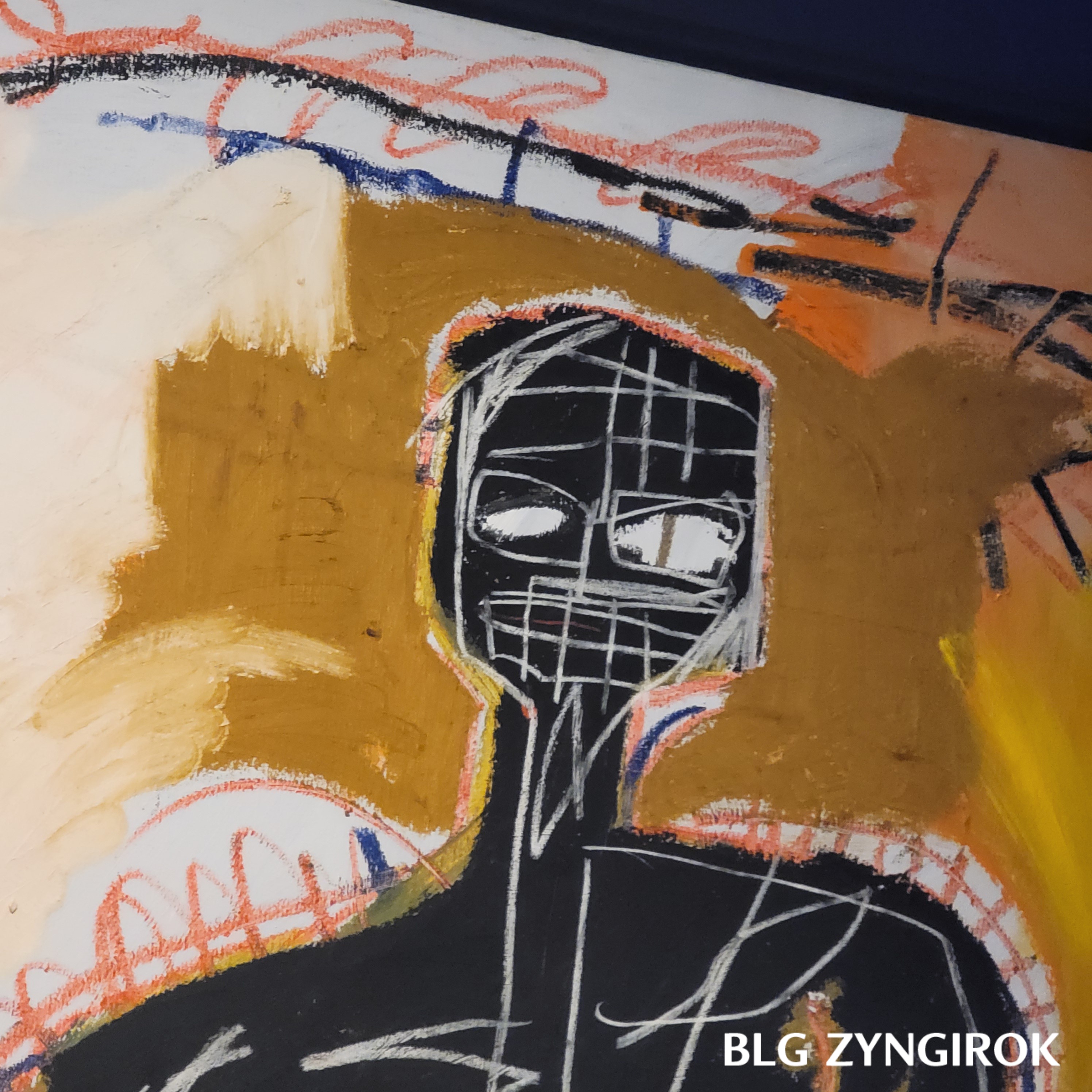 장미셀 바스키아 - 과거와 미래를 잇는 상징적 기호들