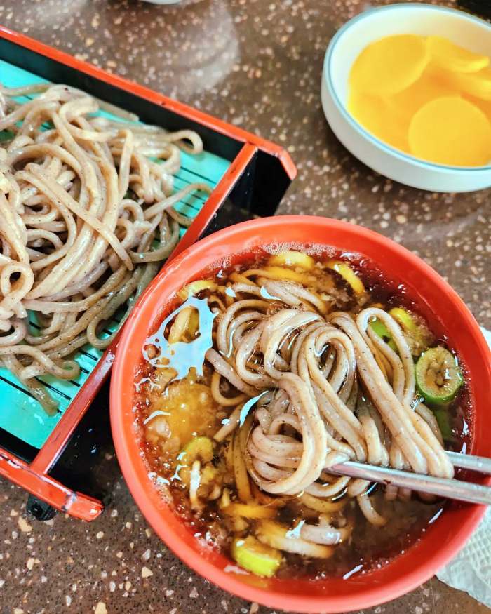 생활의달인 부산 중앙동 50년 노포 메밀 국수 맛집