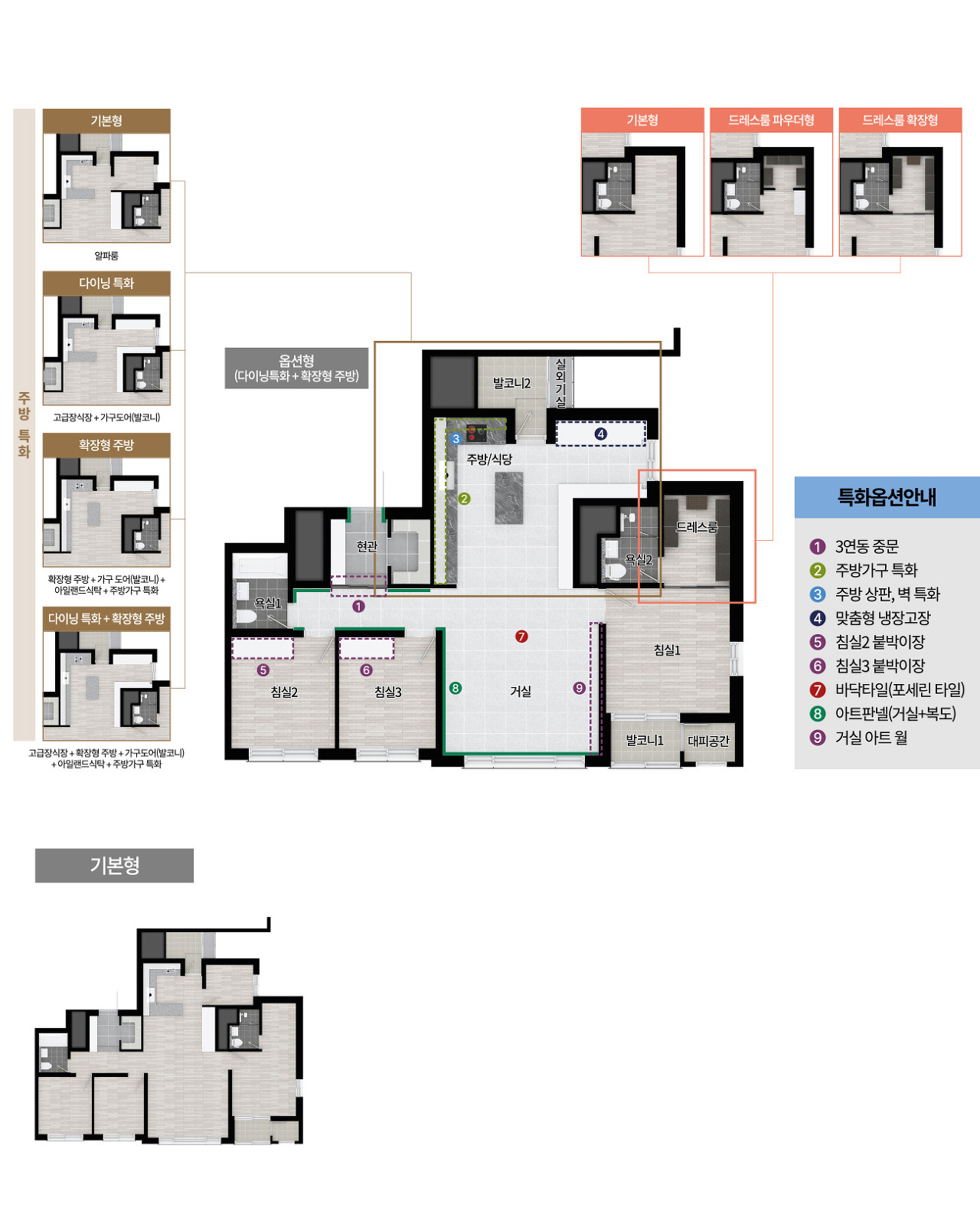 유보라 천안 두정역 - 84C 평면도