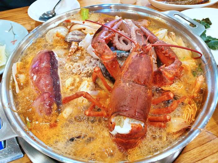 생방송 오늘저녁 부평 종합시장 해물탕거리 바닷가재 해물탕 맛집