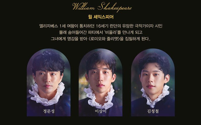 셰익스피어 인 러브 연극이 이천에서 23년 4월에 이틀 동안 열린다고 합니다. 이번에 셰익스피어는 김유정&#44; 정소민&#44; 이상이&#44; 정문성&#44; 김성철 등 우리가 알고 있는 배우들이 대거 출연한다고 합니다. 벌써부터 기대가 되는 셰익스피어 인 러브 연극입니다. 매진이 예상되니 예매부터 진행해야겠지요?