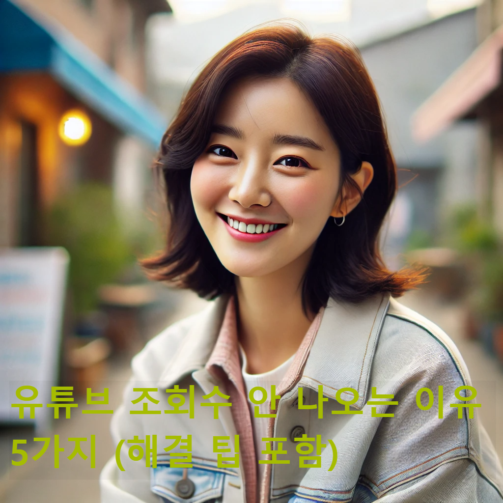 유튜브 조회수 안 나오는 이유 5가지 (해결 팁 포함)