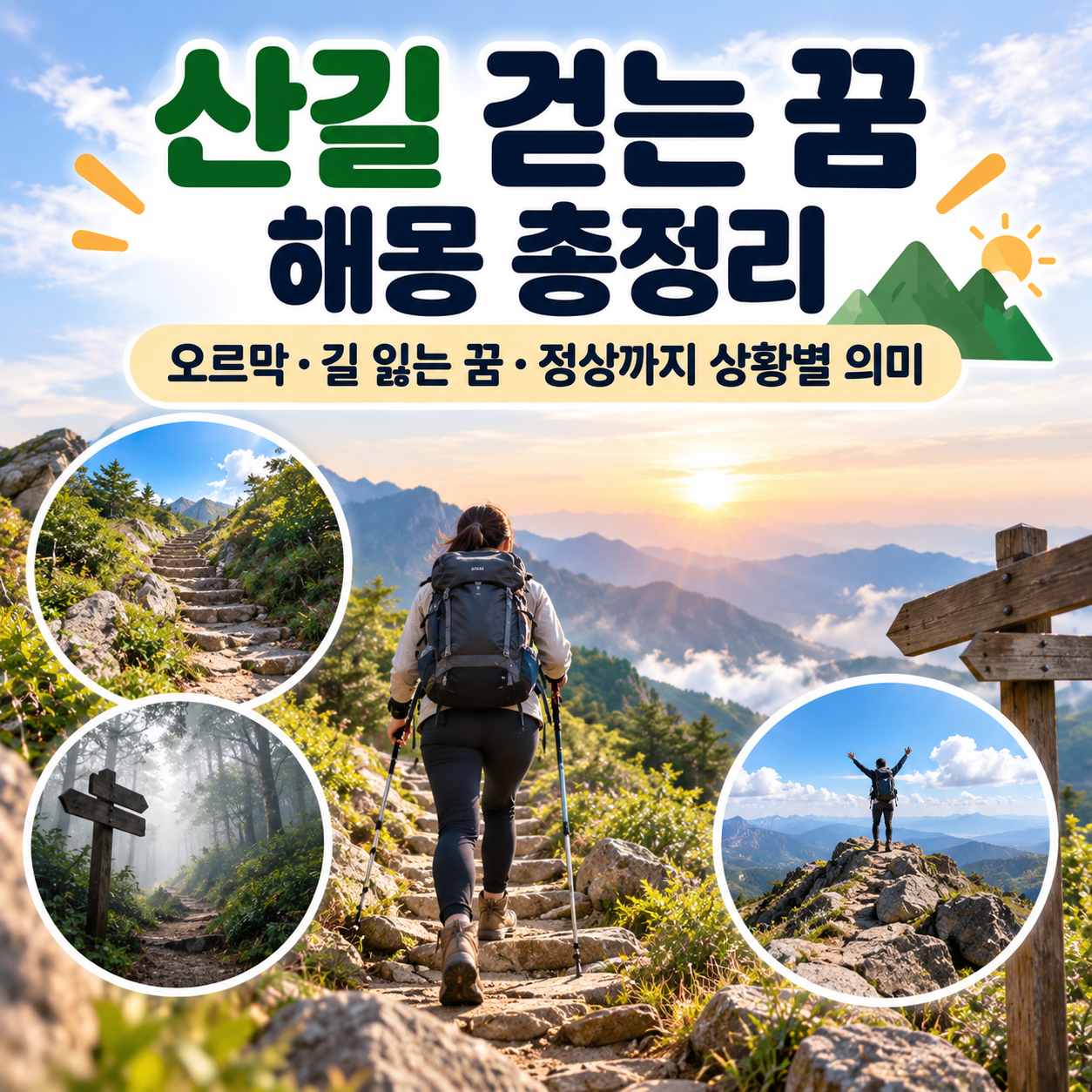 산길 걷는 꿈