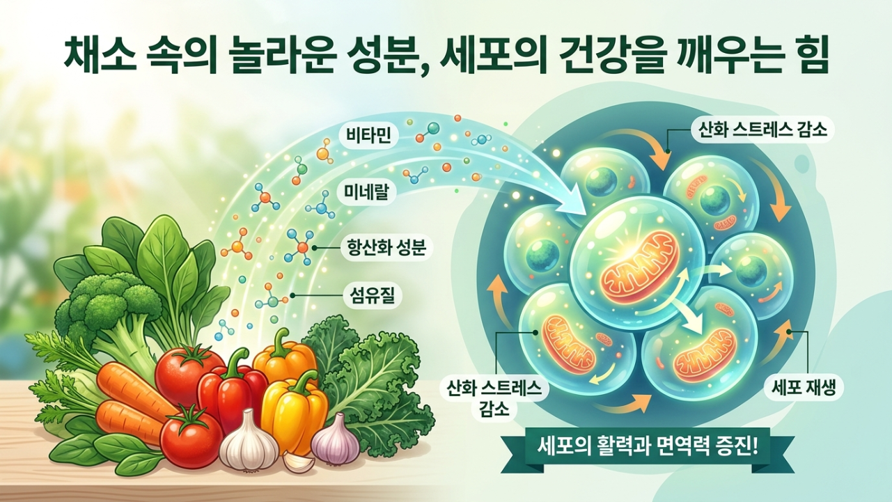 채소속의 놀라운성분효능