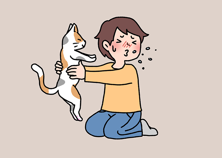 동물-털-아나필락시스-유발