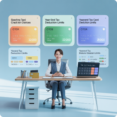 연말정산 카드공제 한도 이미지