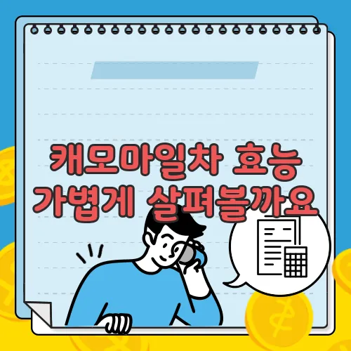캐모마일차 효능 가볍게 살펴볼까요