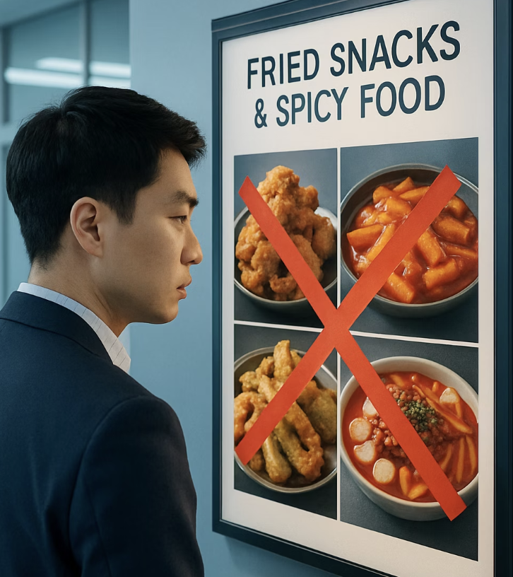 상처에 소금 뿌리는 음식들, 이것만은 피하세요