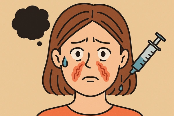 팔자주름 필러 부작용 후기 모음4