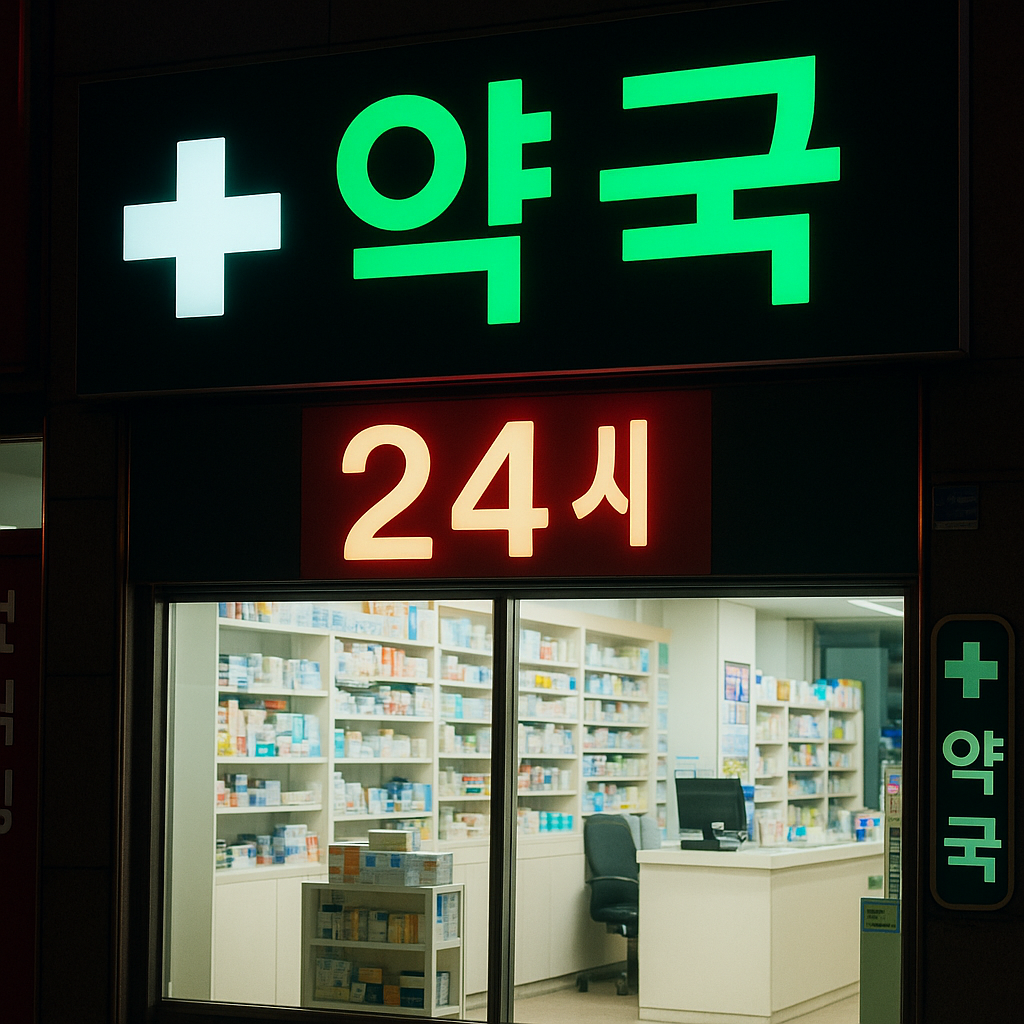 서울 24시간 약국 & 공공심야약국 찾는 법 총정리 (주소·운영시간·전화번호) 관련 사진