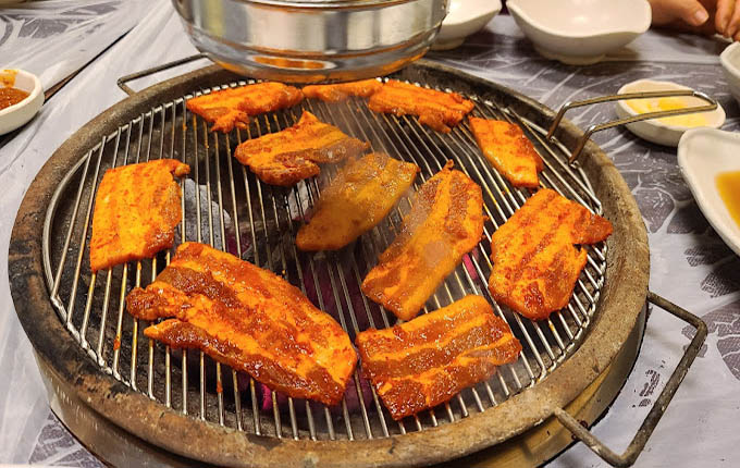 강원도 홍천 구이집 '홍천원조화로구이'