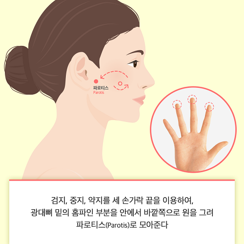 림프 마사지 방법