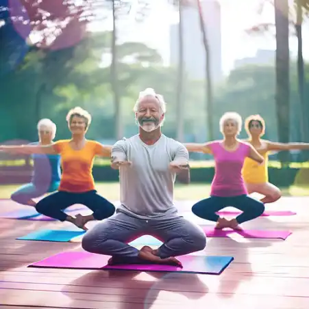 중년 건강을 위한 운동과 스트레칭 방법