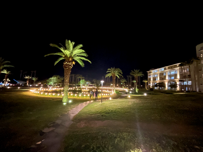 소노캄 제주 야경