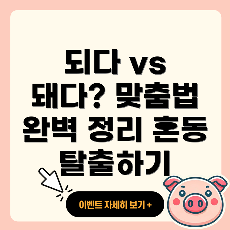 되다