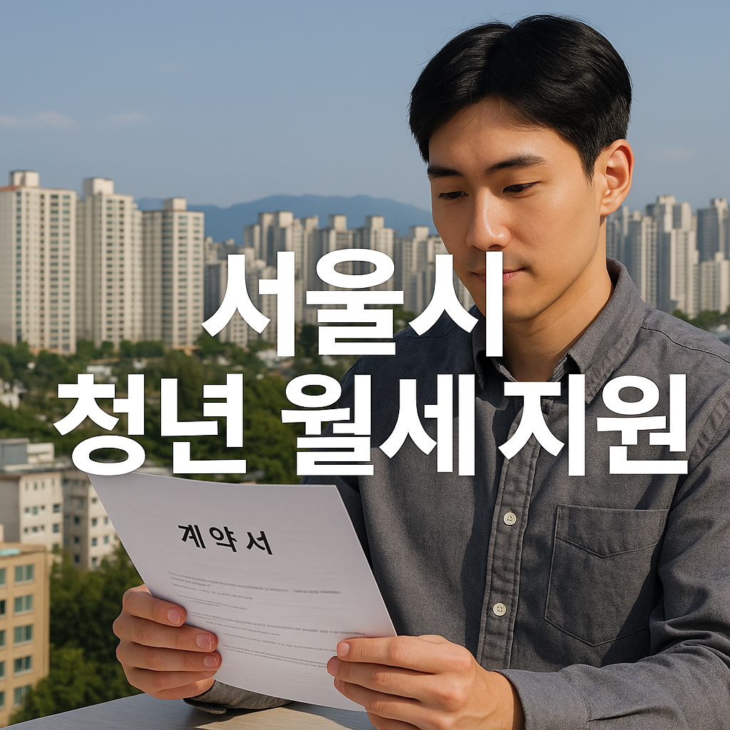 서울시 청년 월세 지원 신청방법 총정리 (2025)