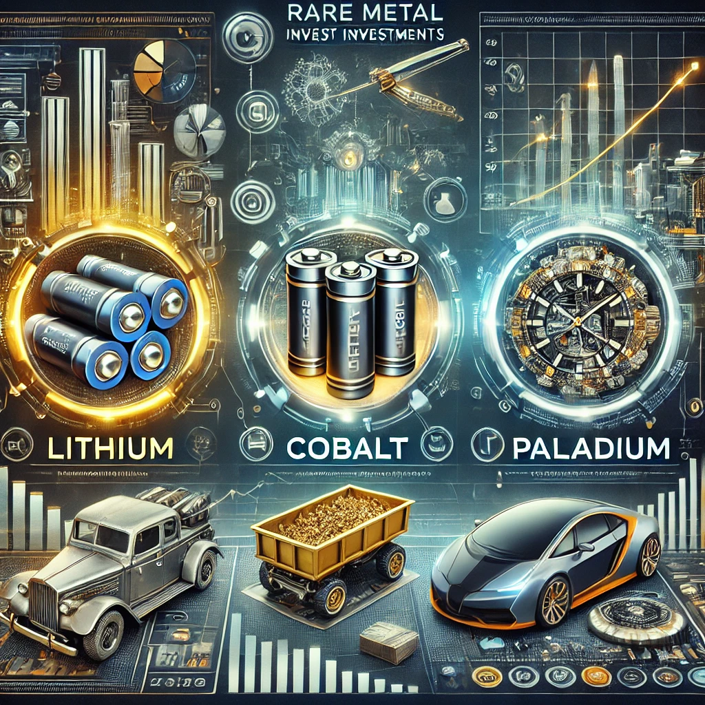 리튬, 코발트, 팔라듐 등 신소재 금속의 가치