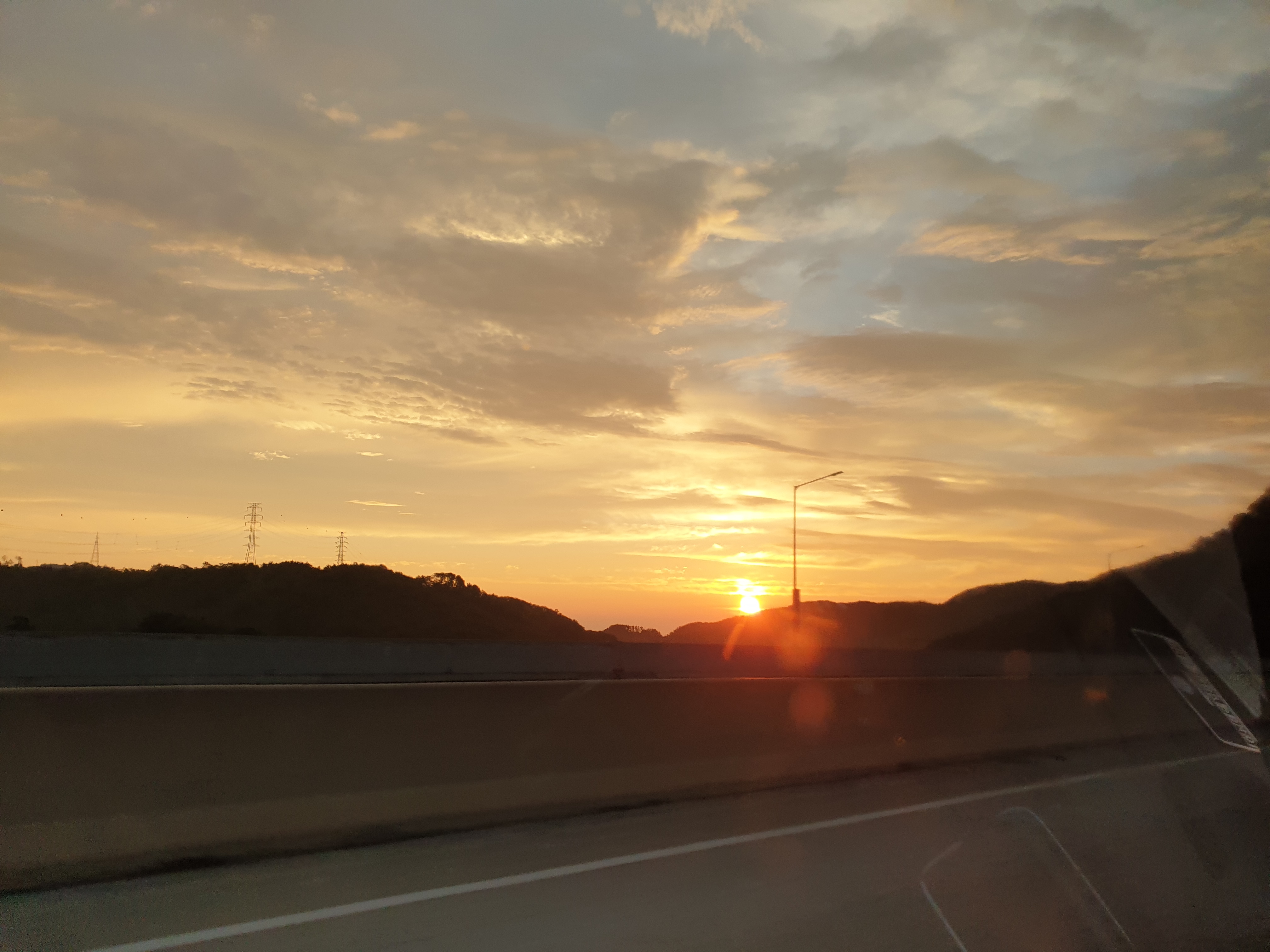 미라클모닝 실천 후 직접 찍은 해돋이 사진