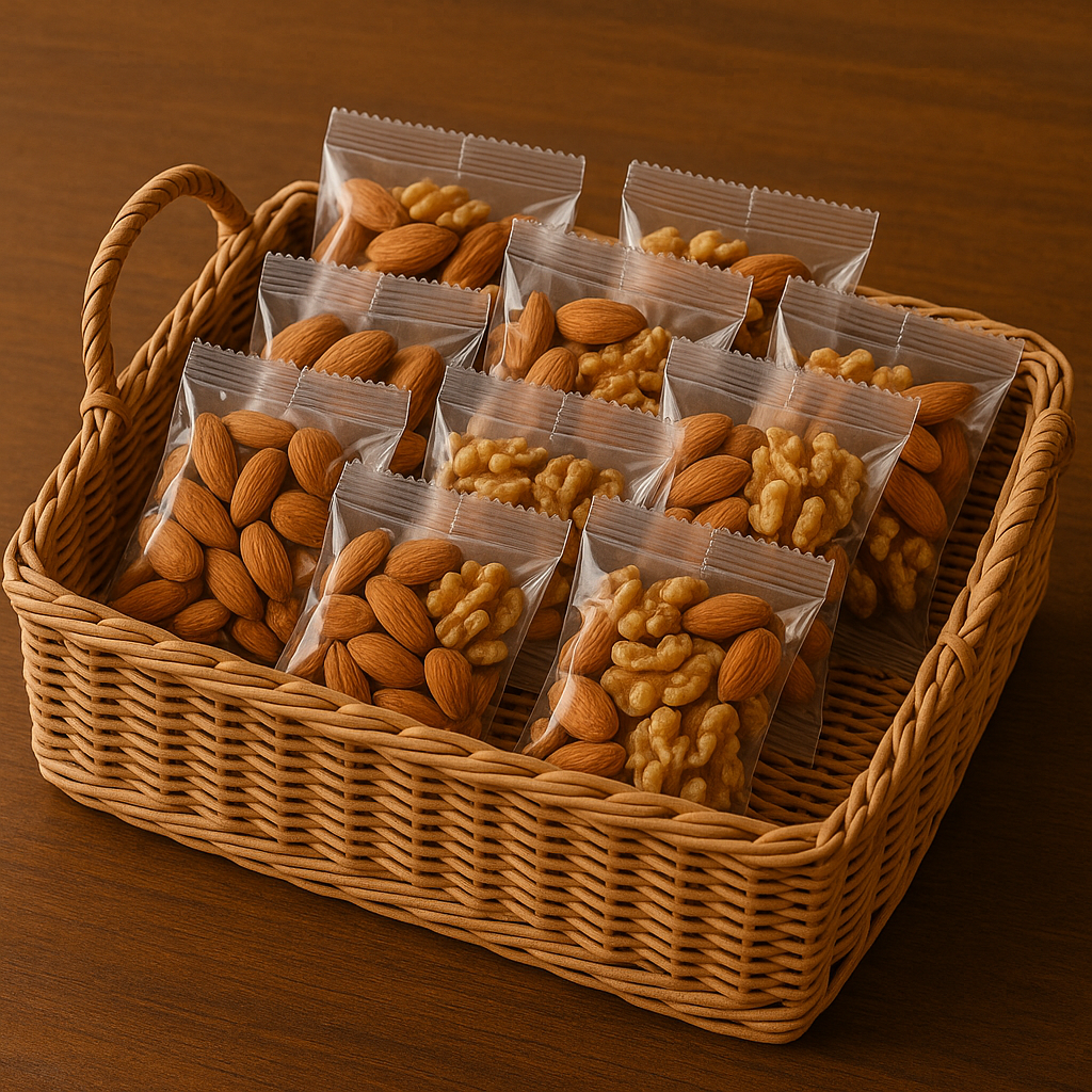 겨울철 생기있는 피부 아몬드 호두