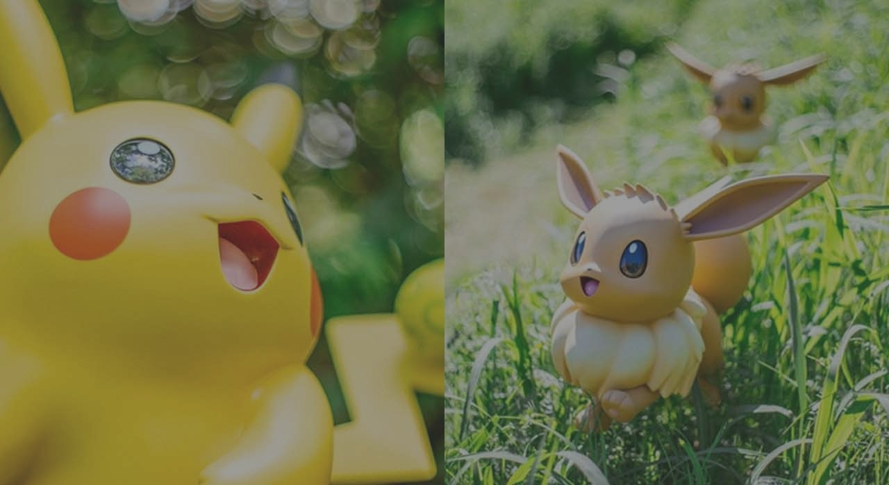 숲속 산책로 곳곳에 숨은 포켓몬들의 조형물이 보이는 포켓몬 포레스트의 모습이다. [ⓒ포켓몬 공식 사이트]