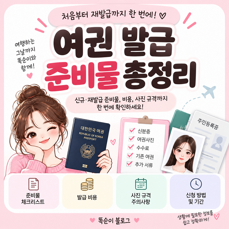 여권 발급 준비물