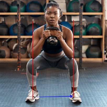 스쿼트-전면자세