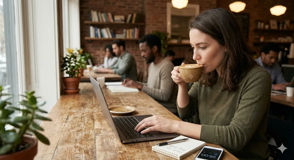 카페 동기부여 (행동 트리거, 환경 설계, 루틴 전략)