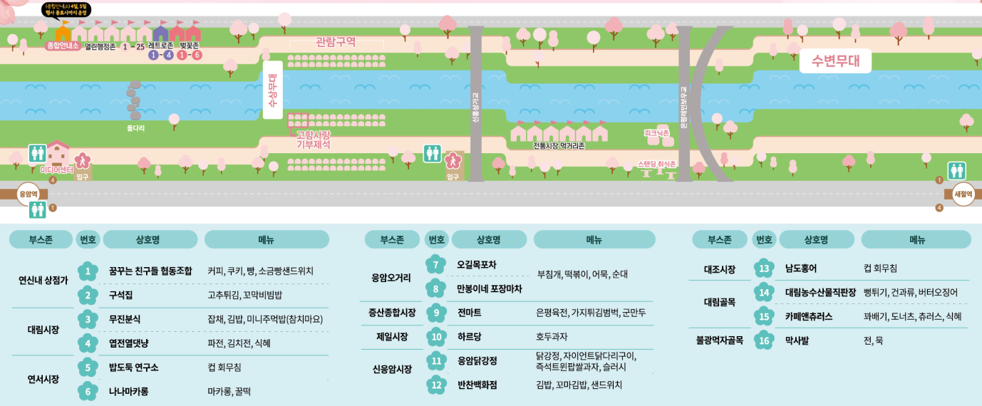 불광천 벚꽃 축제