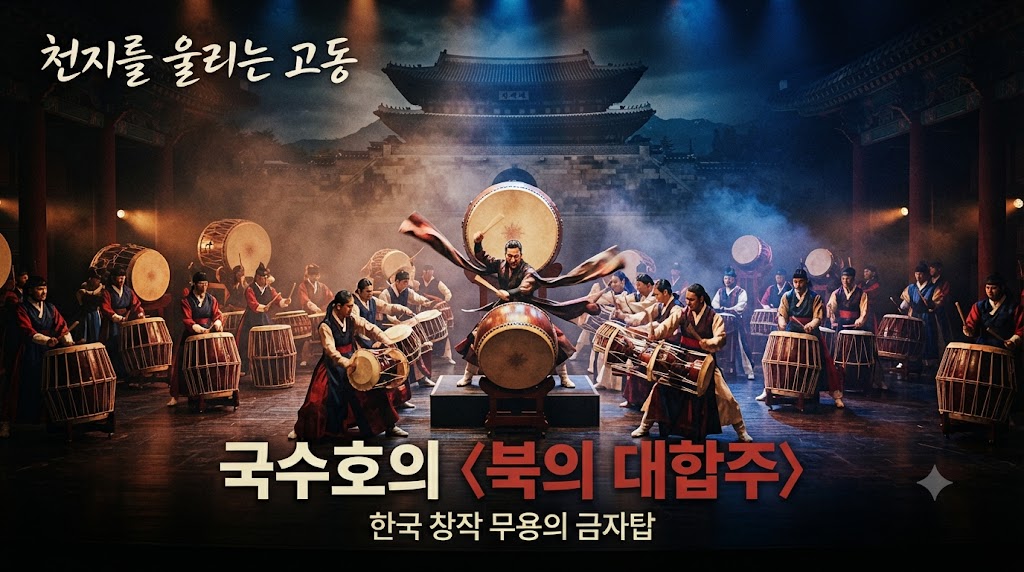 천지를 울리는 고동, 국수호의 <북의 대합주>: 한국 창작 무용의 금자탑