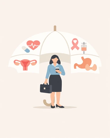 직장인 여성을 위한 여성 질환보험 보장 범위와 주요 적용 사례 7