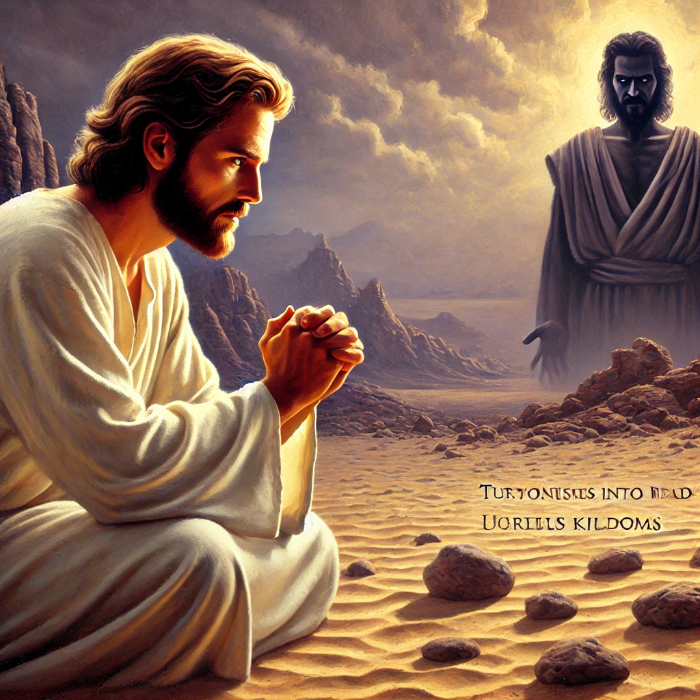 공생애 시작과 함께 예수님께서 광야에서 겪으신 세가지 시험