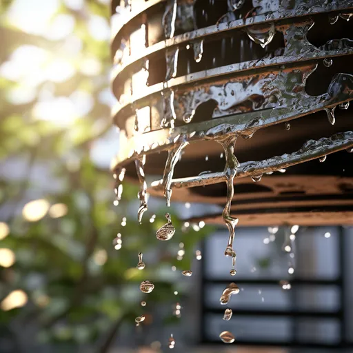 실외기 물떨어짐 문제 해결 에어컨 효율 유지하기