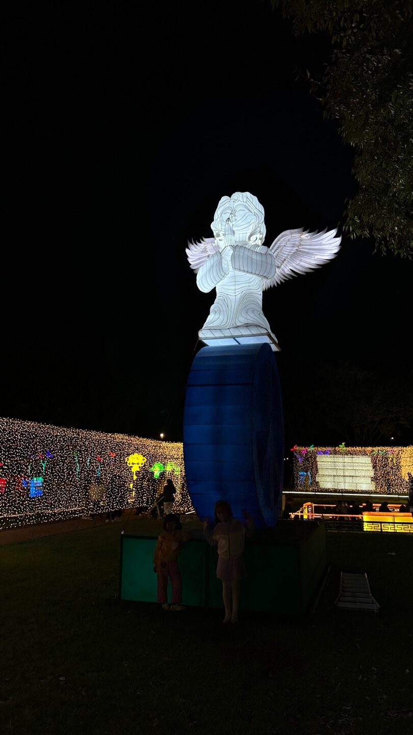 진주남강유등축제 분위기