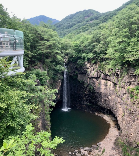 연천 재인폭포 전망대 사진