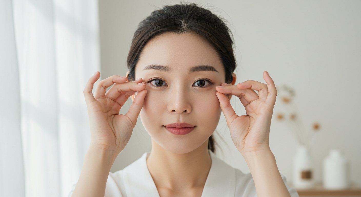 눈살관리, 눈두덩이붓기, 눈가탄력