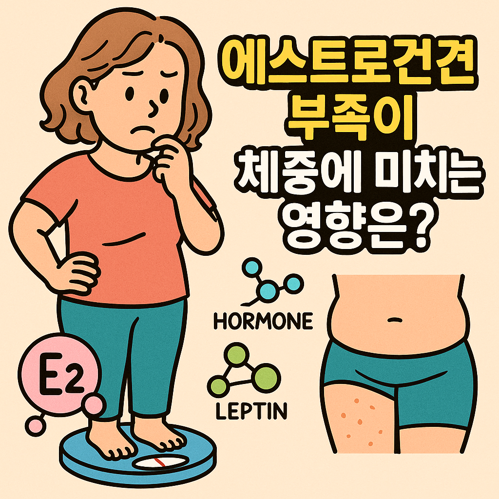 에스트로겐 부족으로 생기는 체중 변화 대응법 관련사진