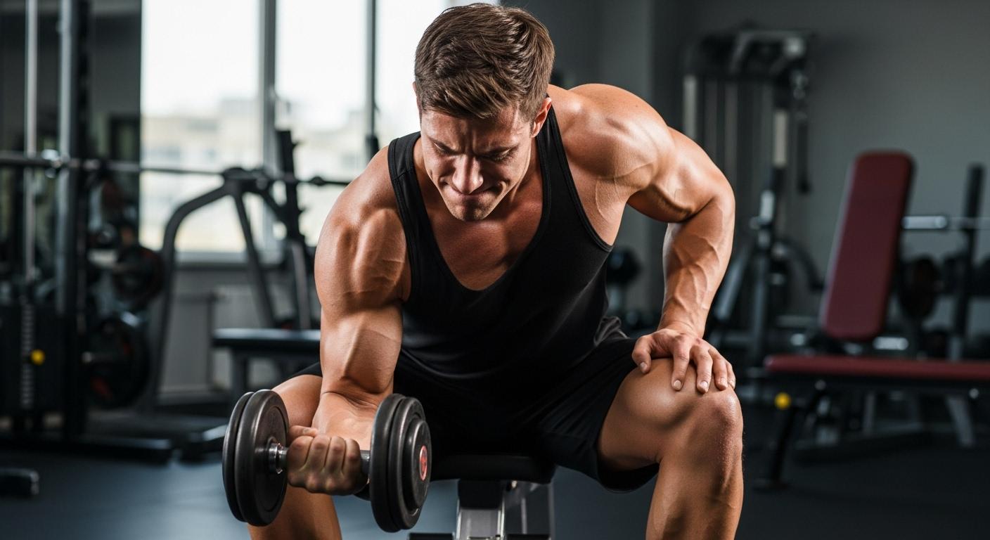 팔뚝살 운동 헬스