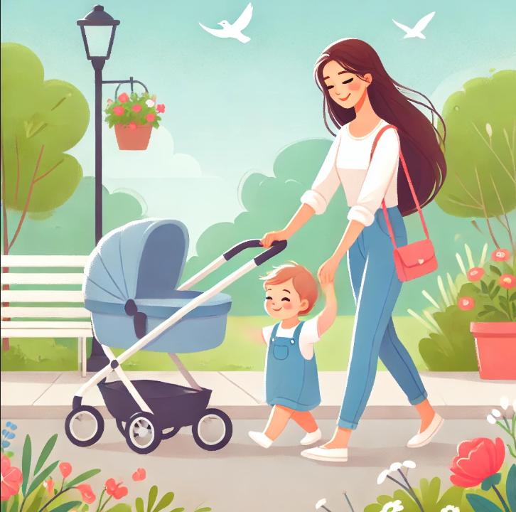 건강한 아이로 성장하는 데는 부모의 역할이 중요함