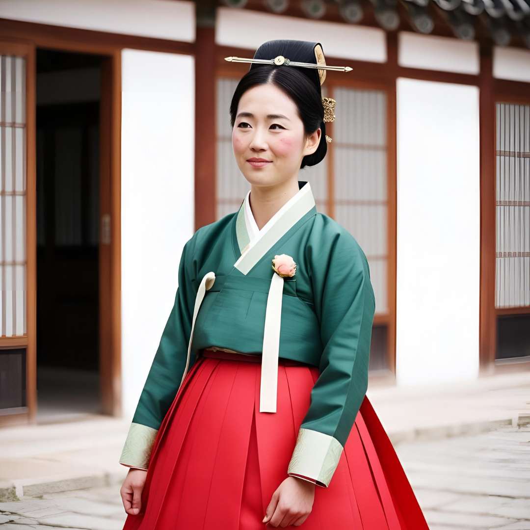 Why Korean Brides Wore Red and Green Hanbok