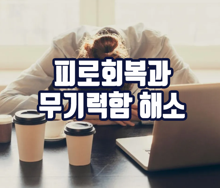 유자차 효능 - 피로회복과 무기력함 해소효과