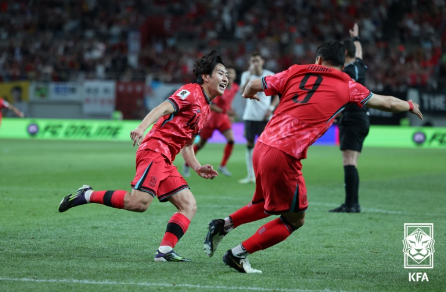 중국전 하이라이트 결승골 장면