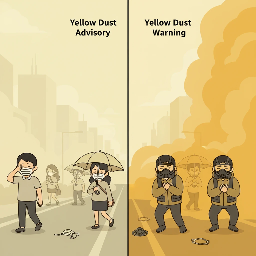 황사 특보 시 학교 및 교육기관 대응..