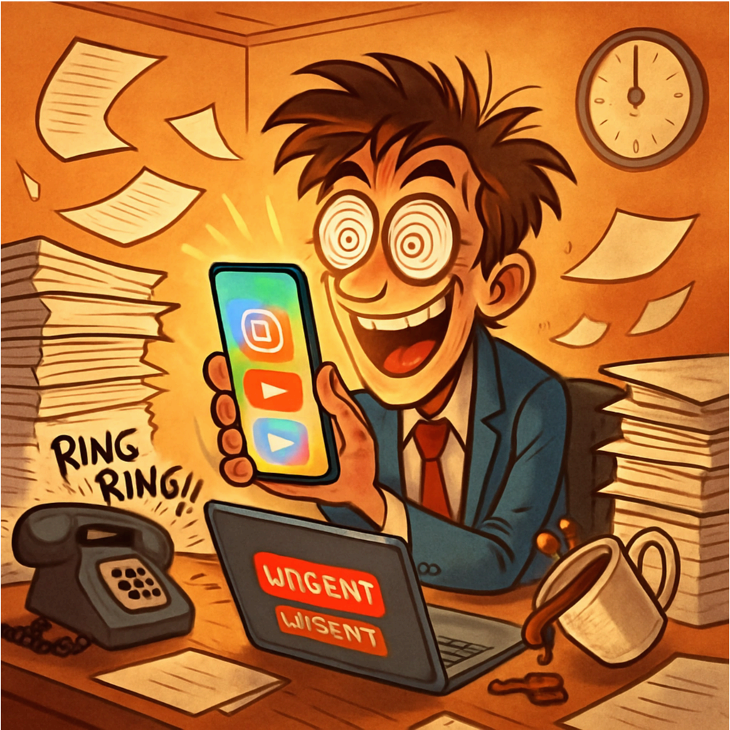 [성인ADHD 회복기] 디지털 과부하가 집중력을 갉아먹는다 &ndash; 숏츠 중독과 ADHD의 연결고리