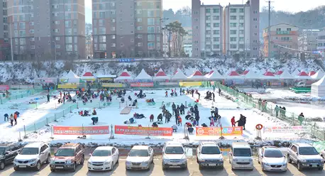 청평 설빙 송어빙어축제