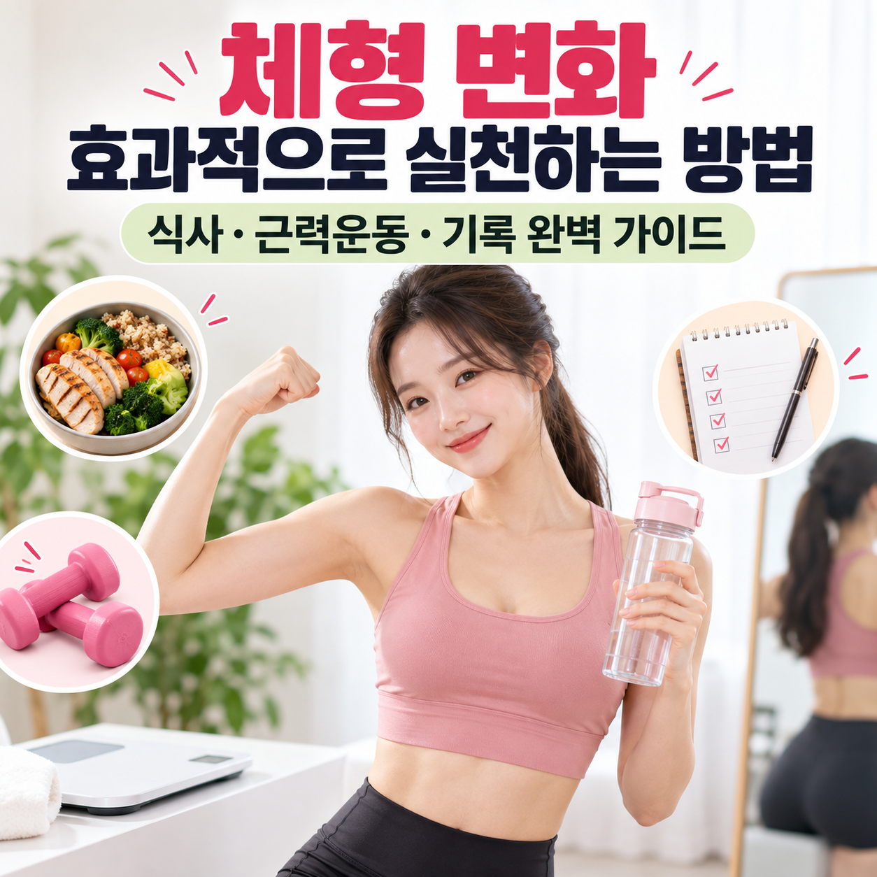 체형 변화 효과적으로 실천하는 방법
