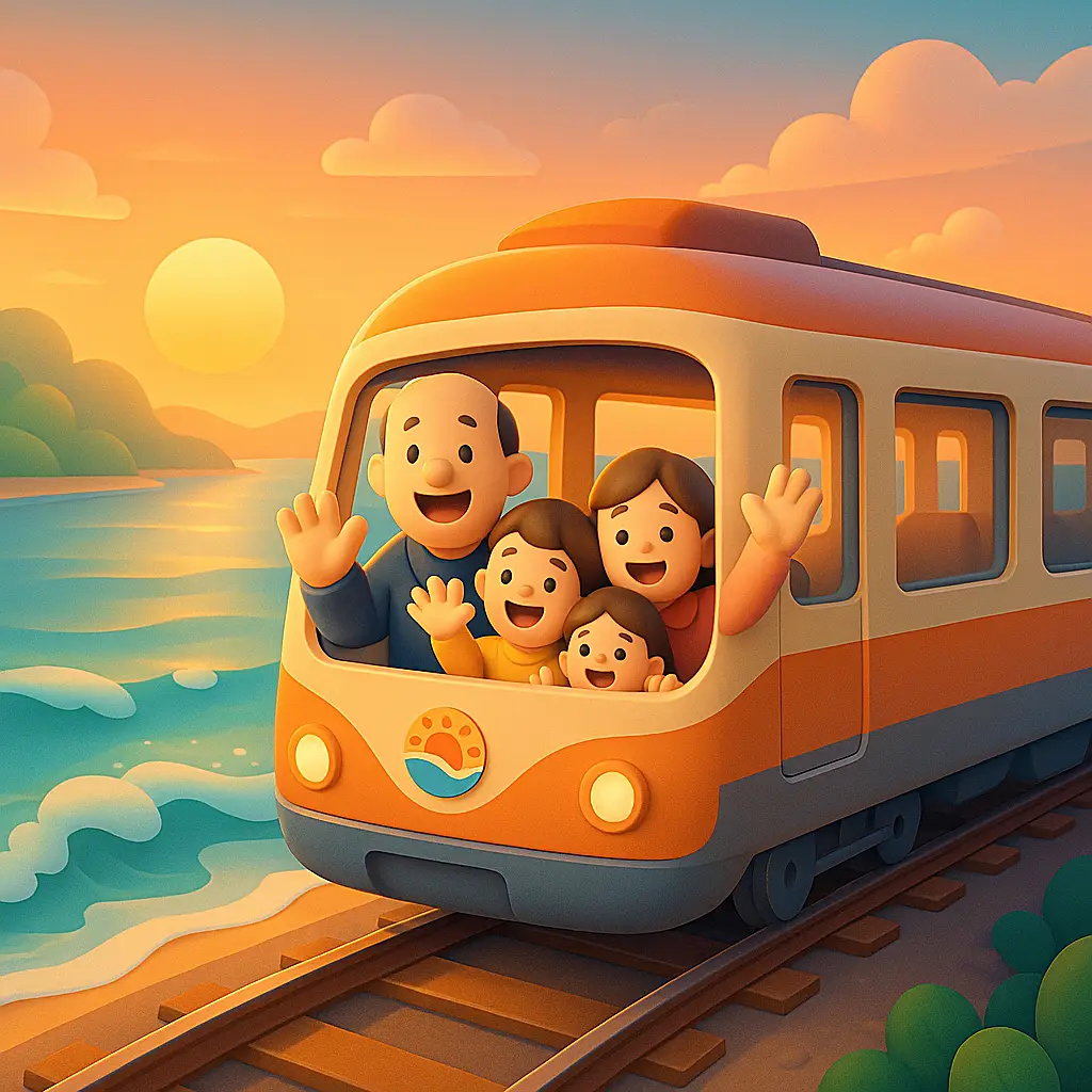 해랑열차 바다 기차 여행