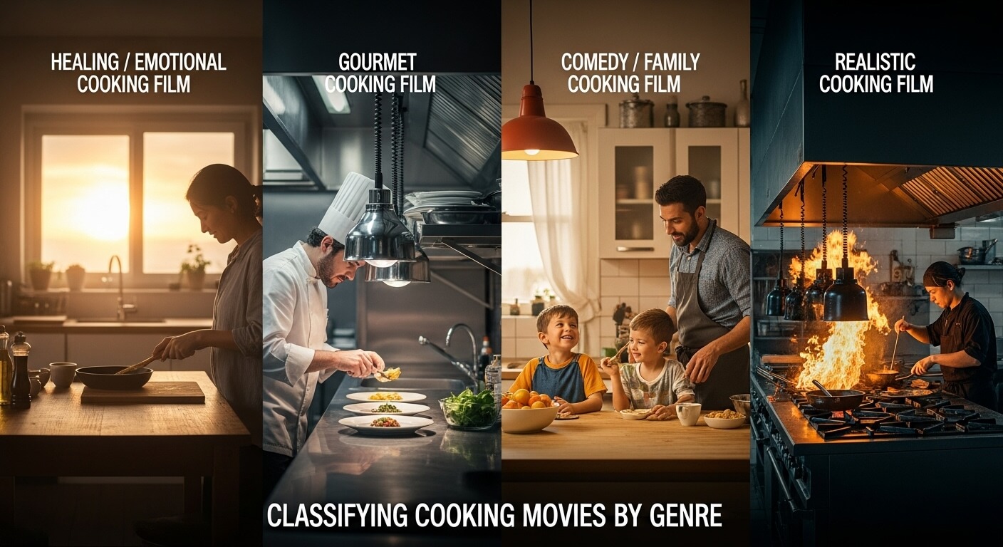 '요리 영화를 장르별로 나눠보면?' 관련 사진