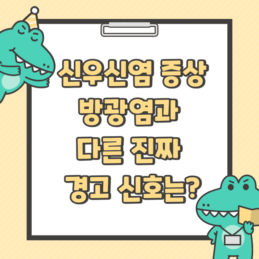 신우신염 증상