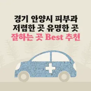 경기도 안양 피부과 잘하는 곳