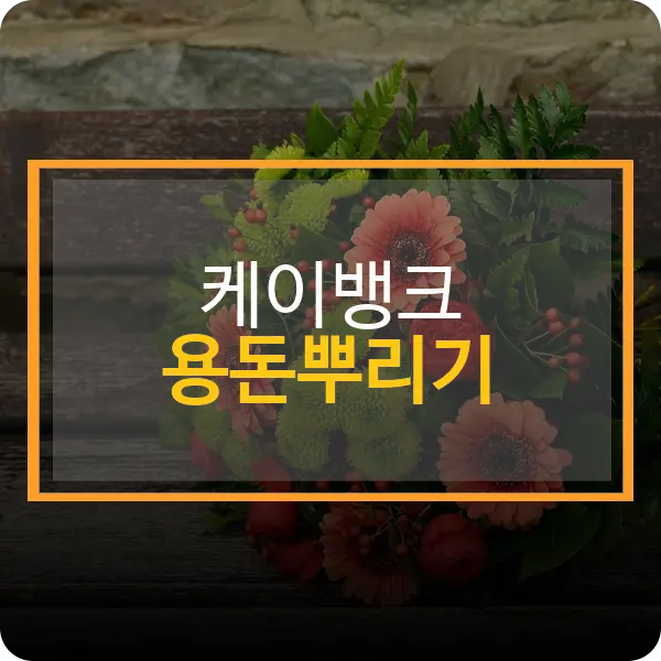 케이뱅크 용돈뿌리기